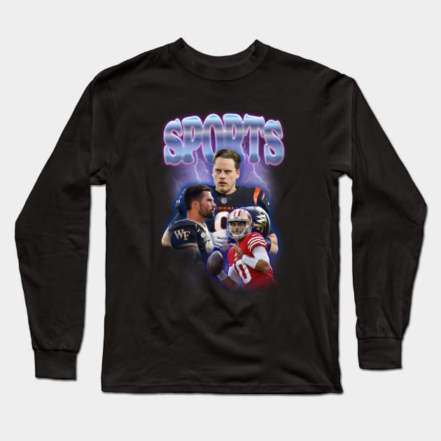 Sports - Football players Long Sleeve T-Shirt by KodiakMilly